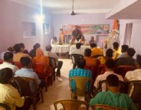 *Shri Dilip Ghosh,* State President at district Office bearers’ meeting of Kanthi Organizational district (Purba Medinipur )