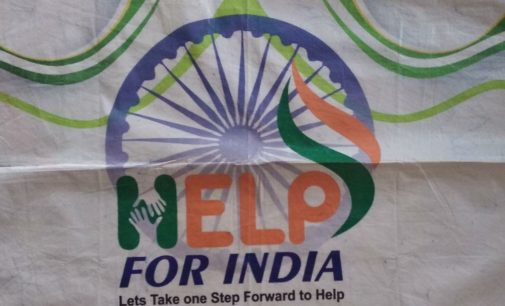 Food distribution by Help For India during COVID-19 pandemic