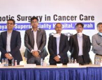 NSH Howrah’s  skilled & experienced Robotic Surgery team to perform advanced Robotic Surgery to treat cancer patients for their speedy, effective recovery.