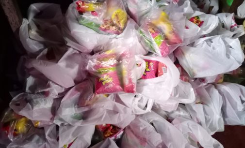 Food donation by Help  For India (NGO) supported by VS Studio