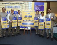 Allen Career Institute now in Kolkata for JEE , NEET, etc aspirants