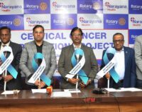 “Rotary Club of Belur Launches ‘Cervical Cancer Awareness and Prevention’ Project in Collaboration with Narayana Hospital and Partners”