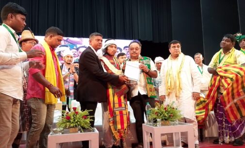 Tribal Forum Submits Rights Charter to Bengal BJP Chief