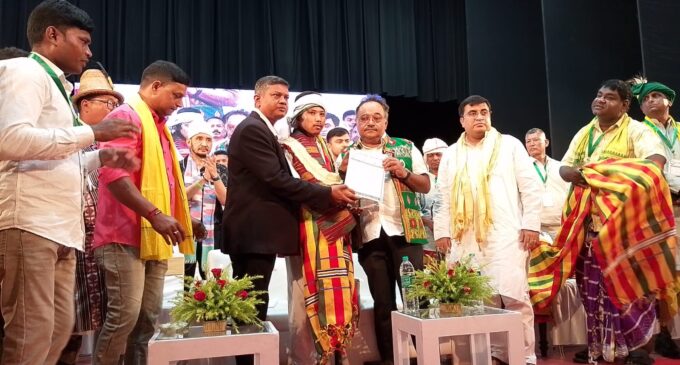 Tribal Forum Submits Rights Charter to Bengal BJP Chief